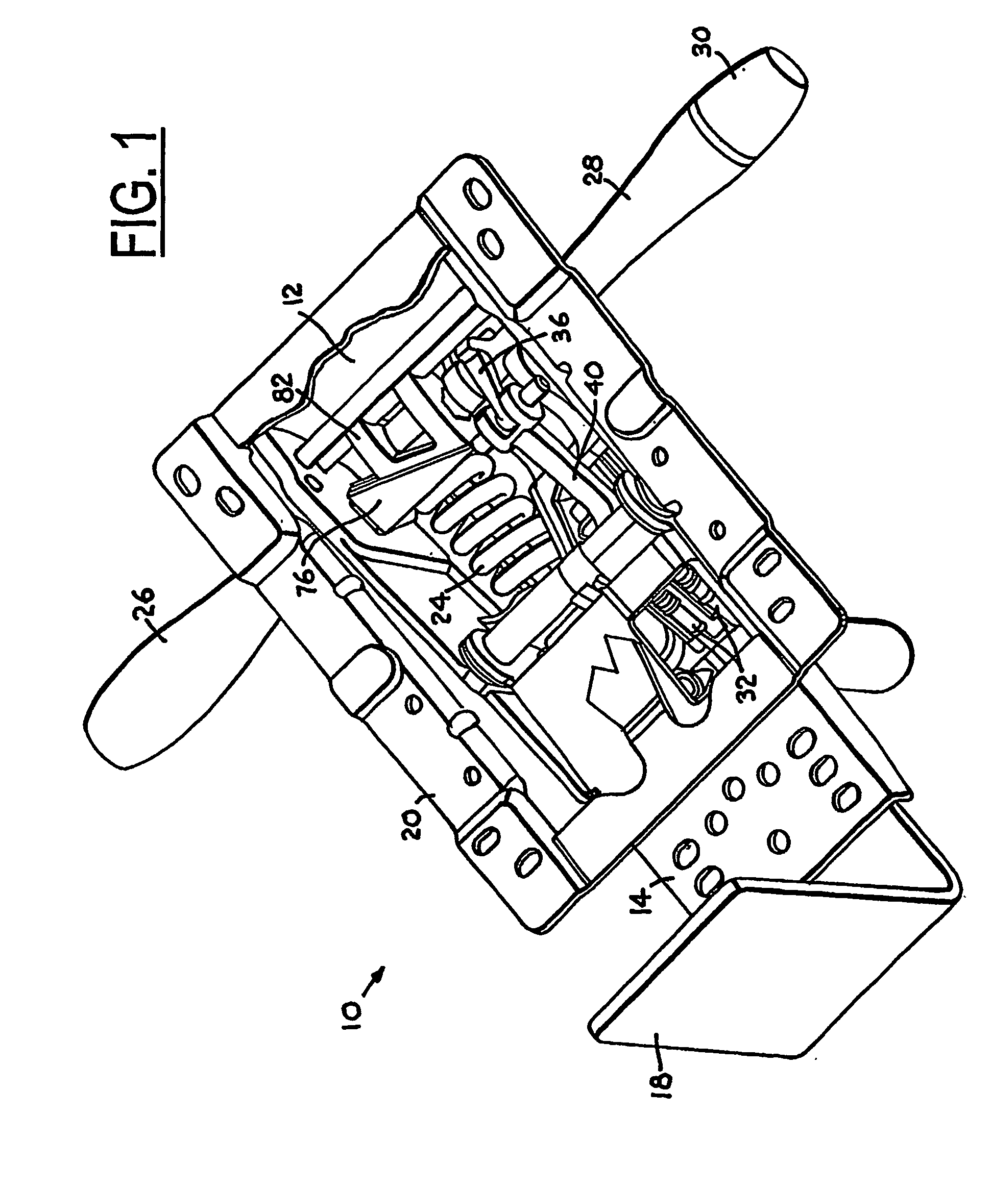 Support for tilting or synchronized chairs