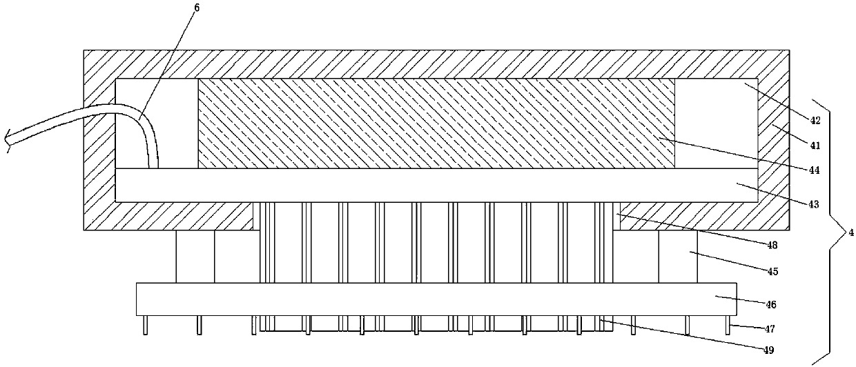 Printing machine with discharging and static electricity removing device