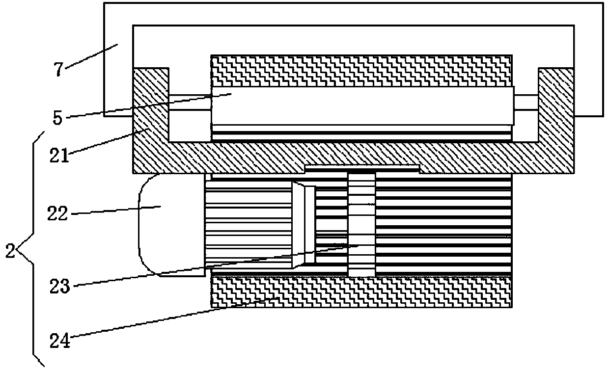 Printing machine with discharging and static electricity removing device