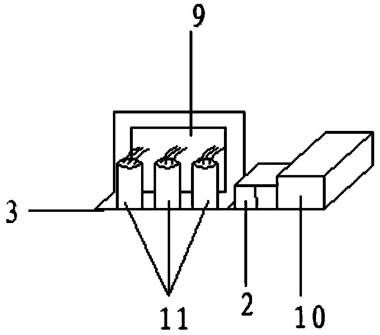 Automatic multi-electricity-meter-position parameter setting and detecting method