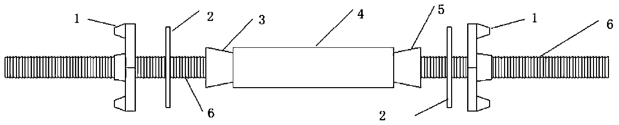 Supporting and positioning component of counter-ridge hanging formwork system of kitchen and a bathroom and framework supporting mode