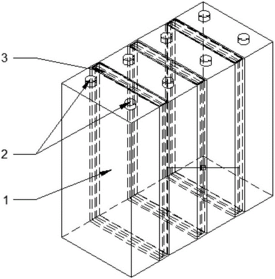 Composite plate for heat dissipation and thermal runaway propagation prevention of battery system