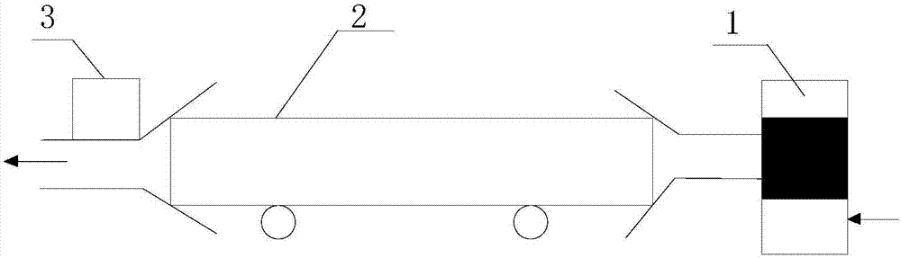 Coating method for internally coating pipe with clinkering epoxy graphene powder