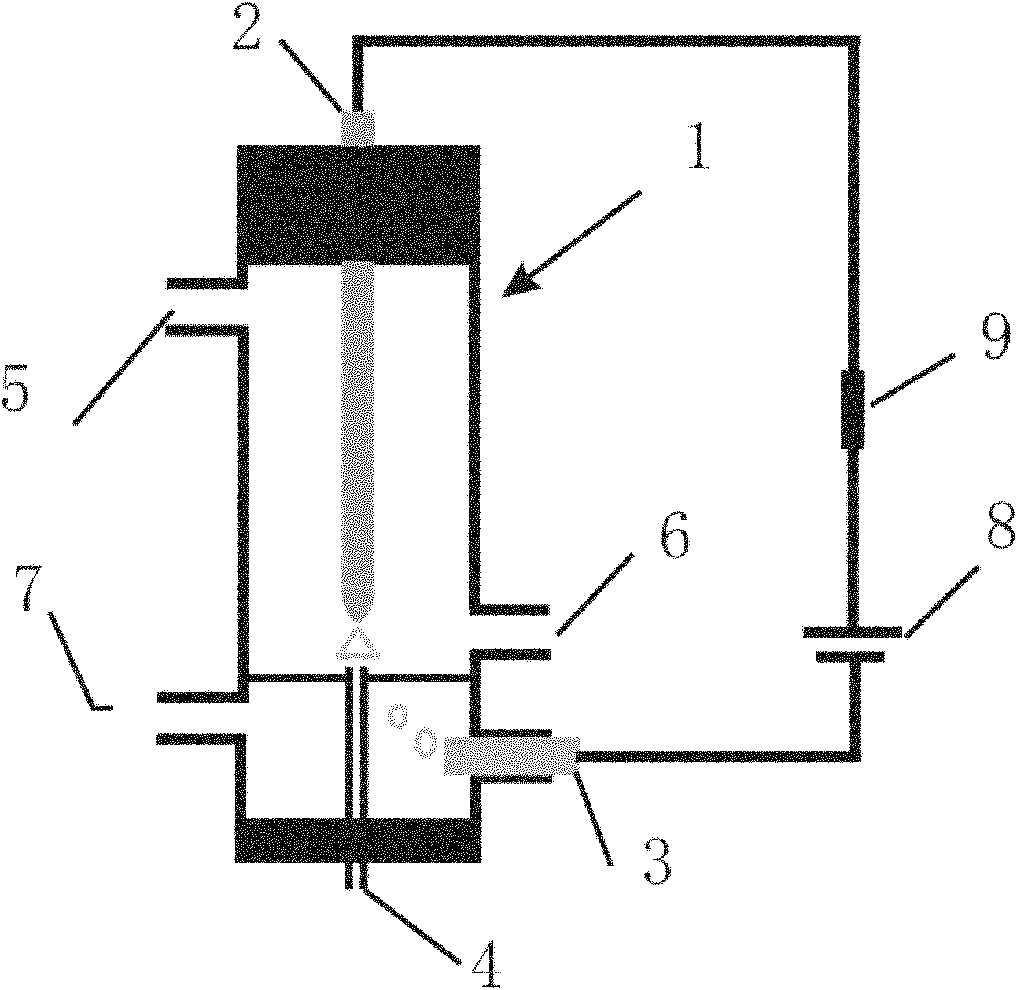 Mercury morphological analysis method based on liquid cathode discharge and mercury vapor generating device