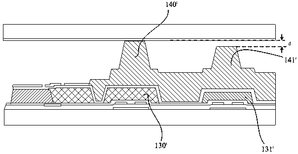 Preparation method of array substrate and preparation method of distance piece structures thereof