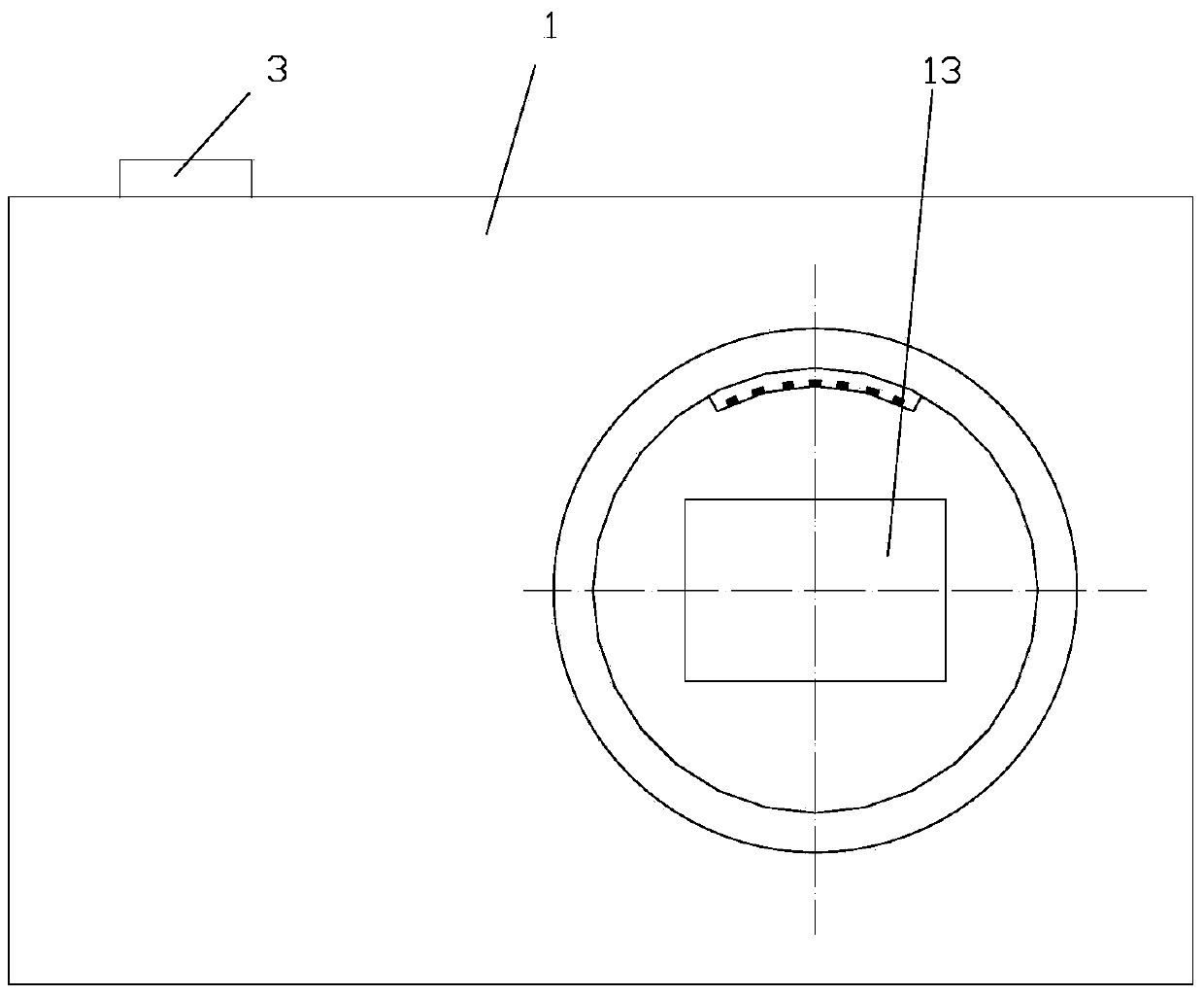 Novel bayonet and integrated lens-based image obtaining method