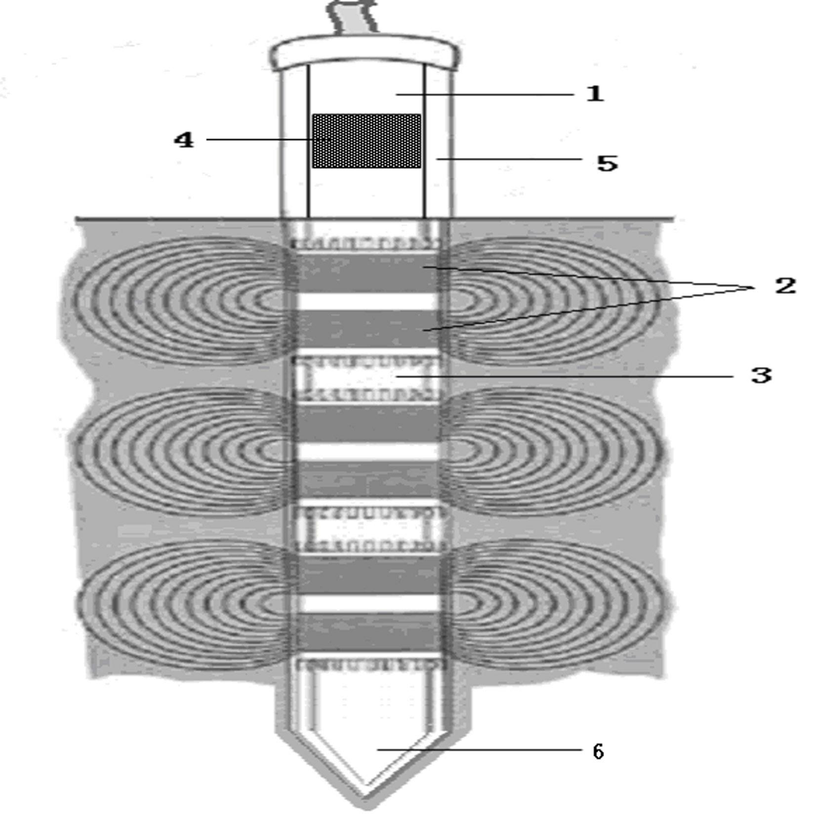 Detection device and monitoring system for soil relative humidity and soil fertility change