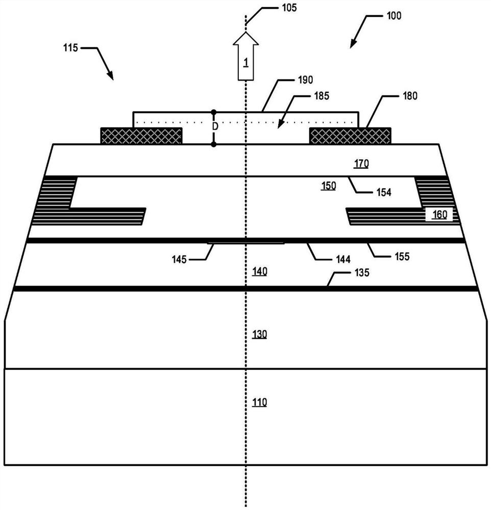 Optically matched vertical-cavity surface-emitting laser (VCSEL) with passivation