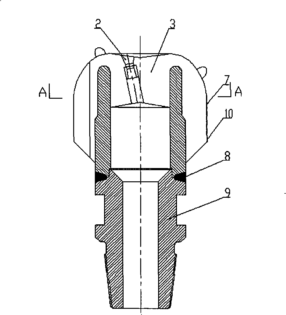 Full radial protection PDC bit