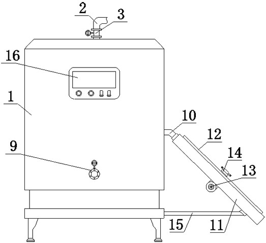 Hot water monitoring and energy saving management system