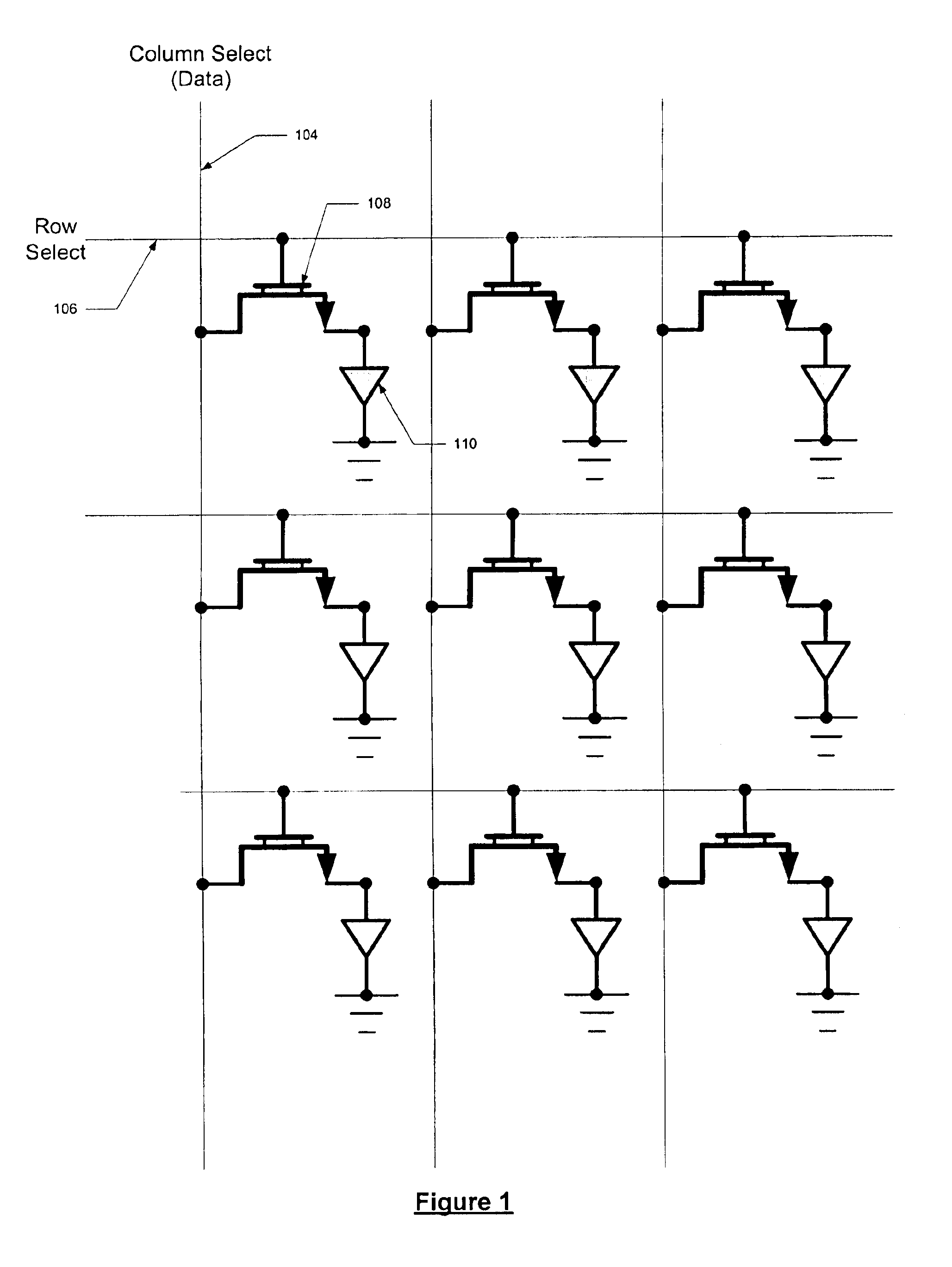 Method and system for stabilizing thin film transistors in AMOLED displays