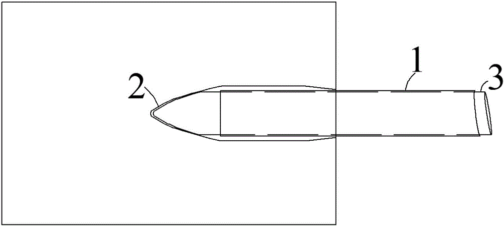 Puncture core rod manufacturing method, puncture core rod and puncture outfit