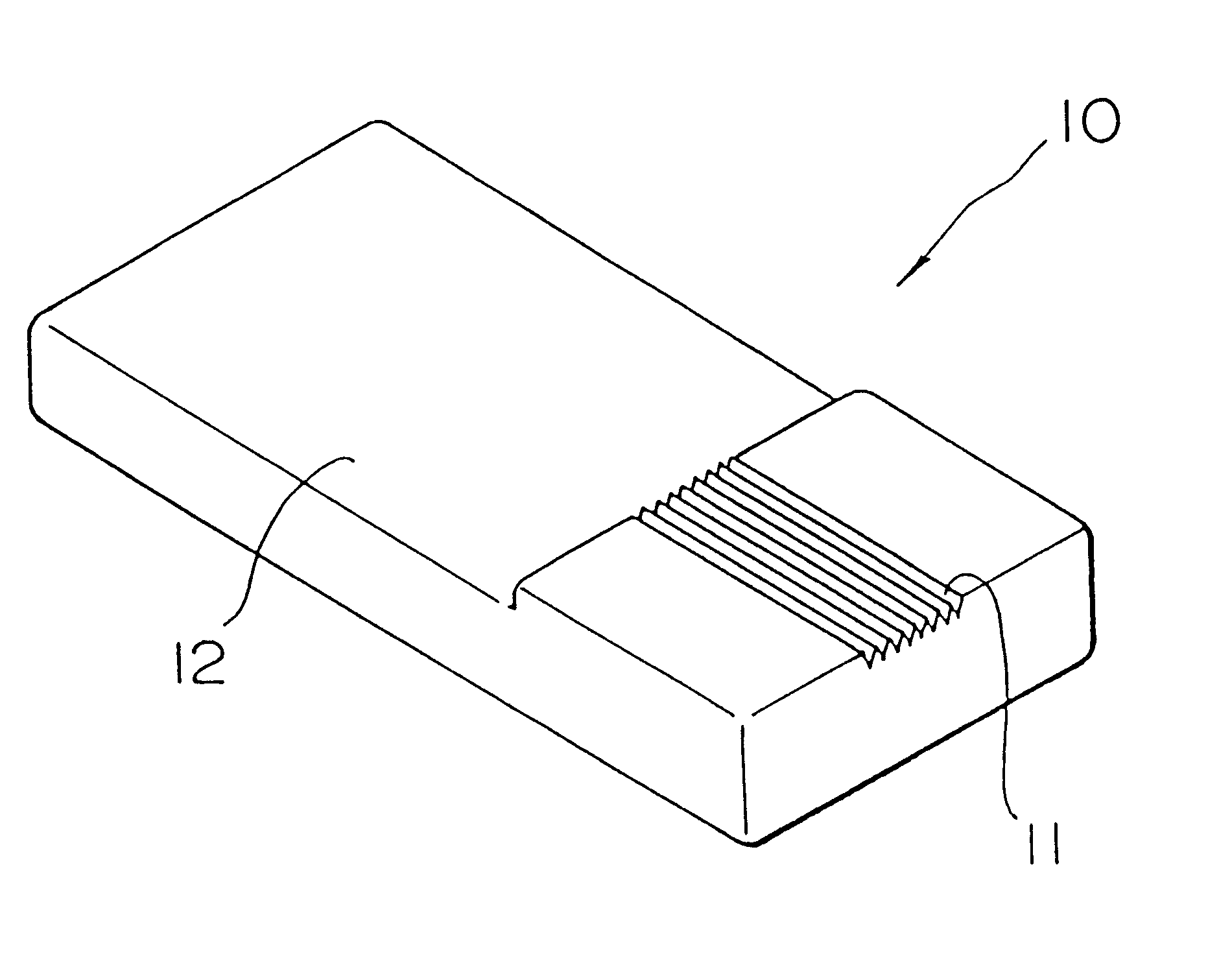 Optical fiber fixing member and method for manufacturing the same