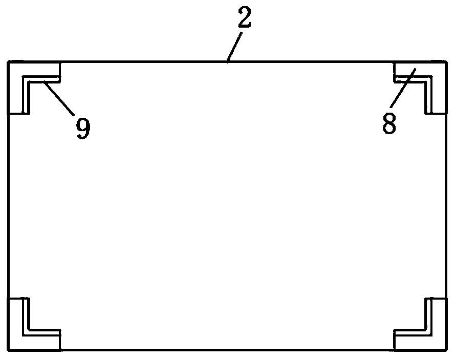 Safety protection anti-collision semi-trailer fuel tank