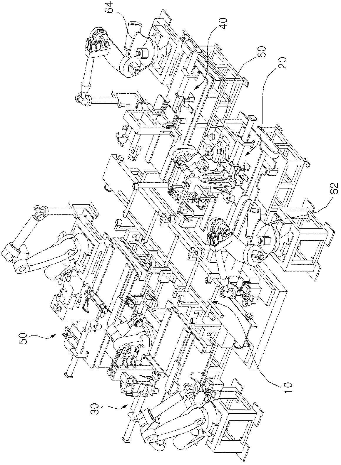 Vehicle body assembly apparatus