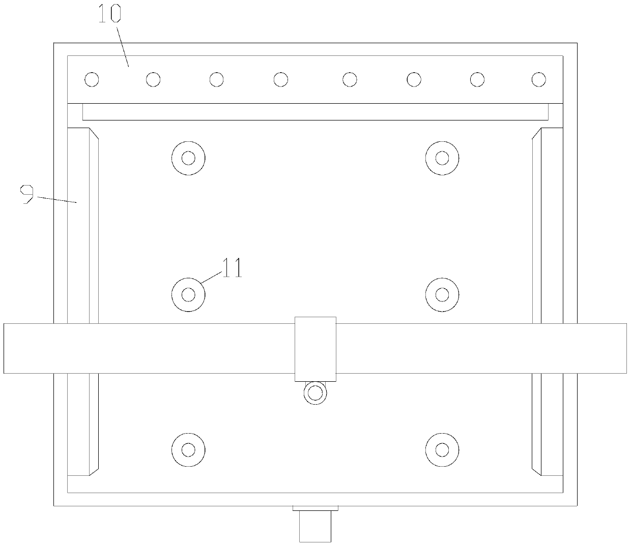 Liquid crystal display screen shearing processing equipment