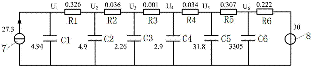 Cable-joint cable core temperature inversion method and system on basis of surface temperature of cable