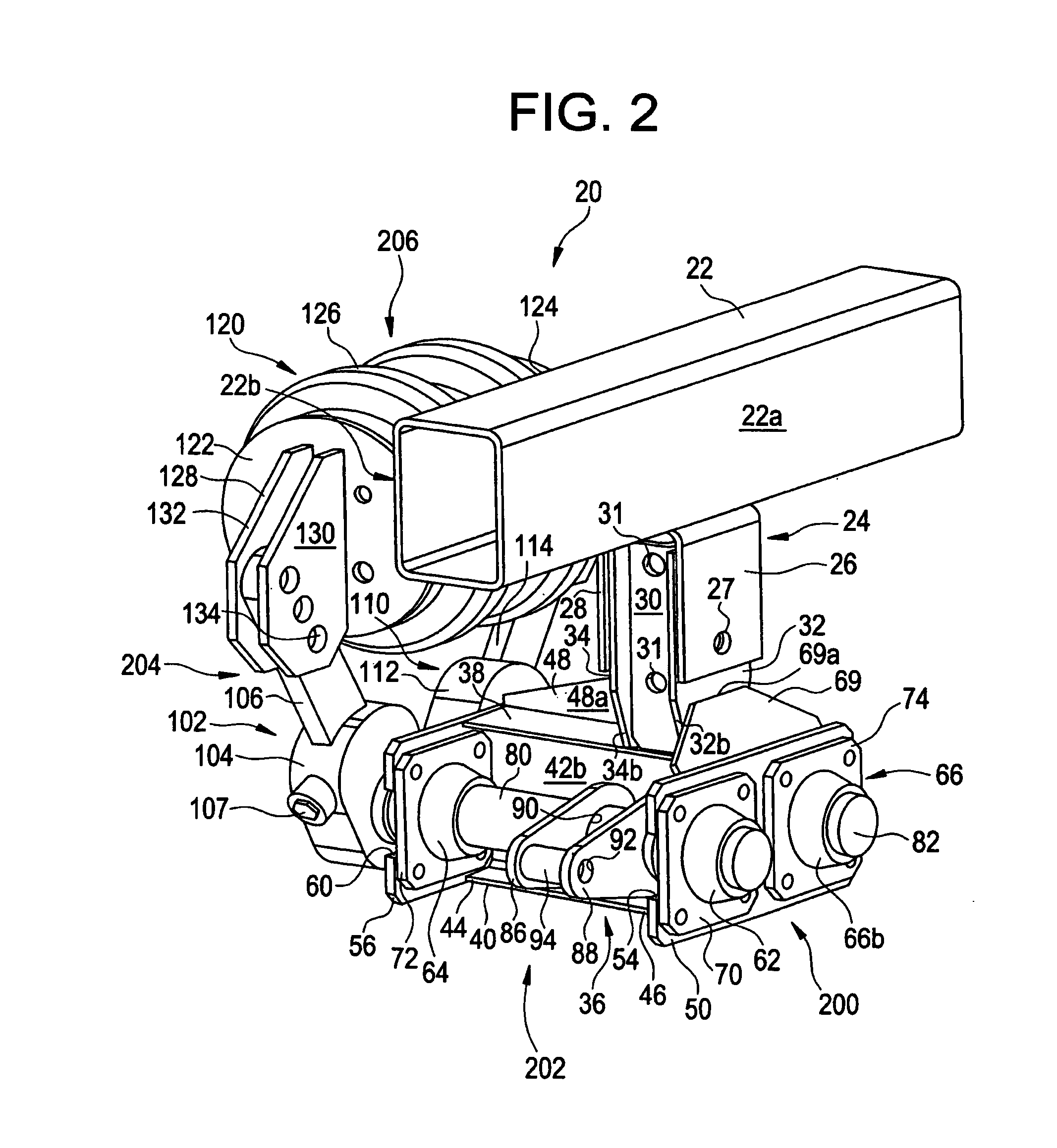 Suspension isolator equalizer