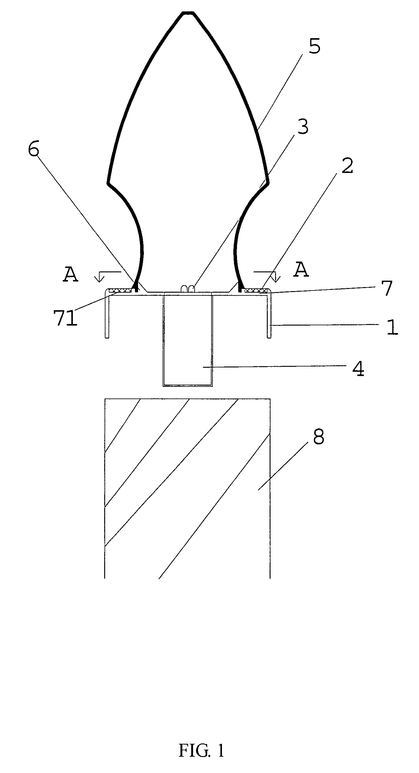 Solar light for a fence post