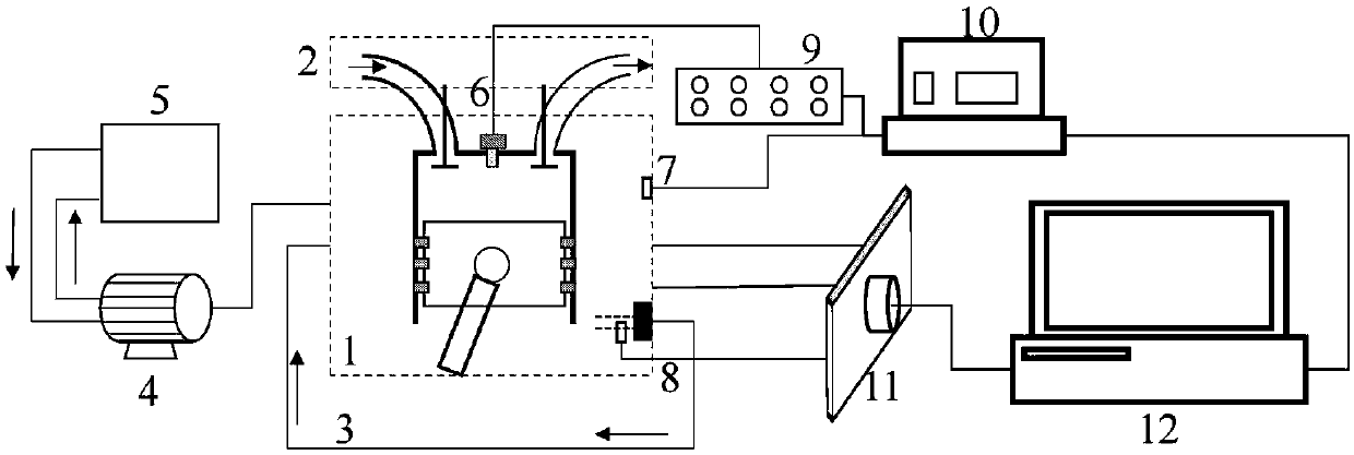 Online engine output torque testing and analyzing method