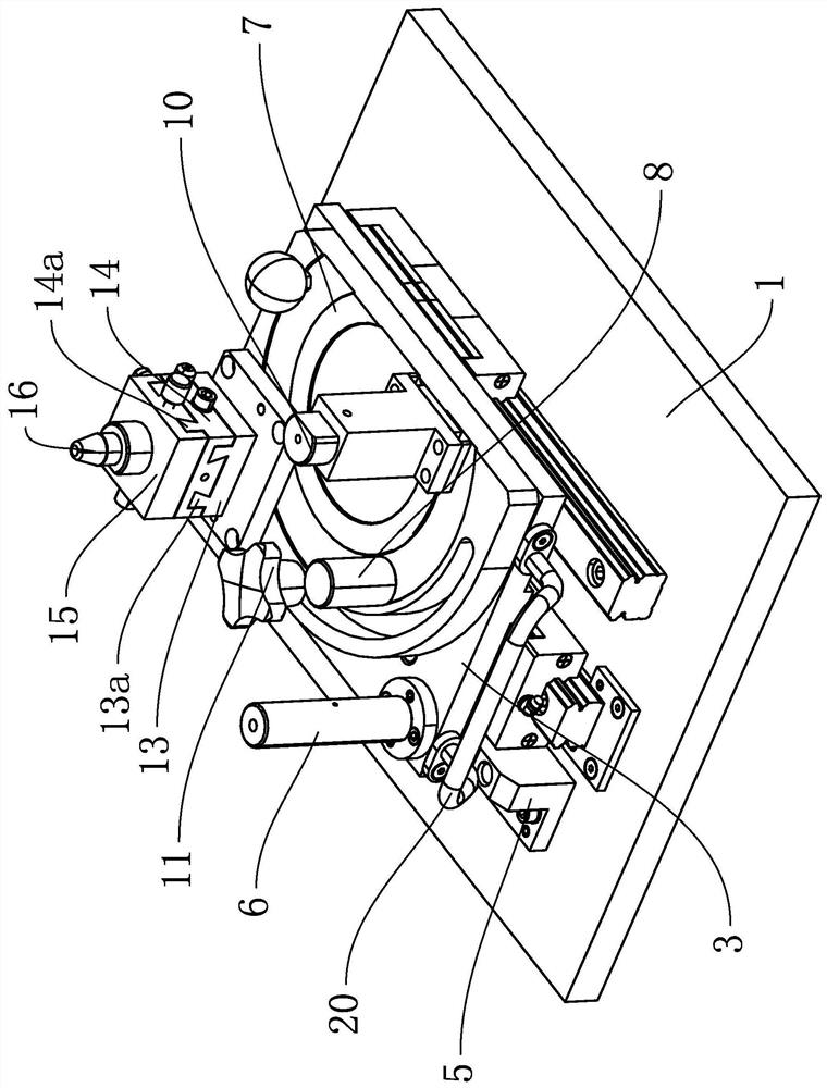 Manual three-vehicle-type switching device