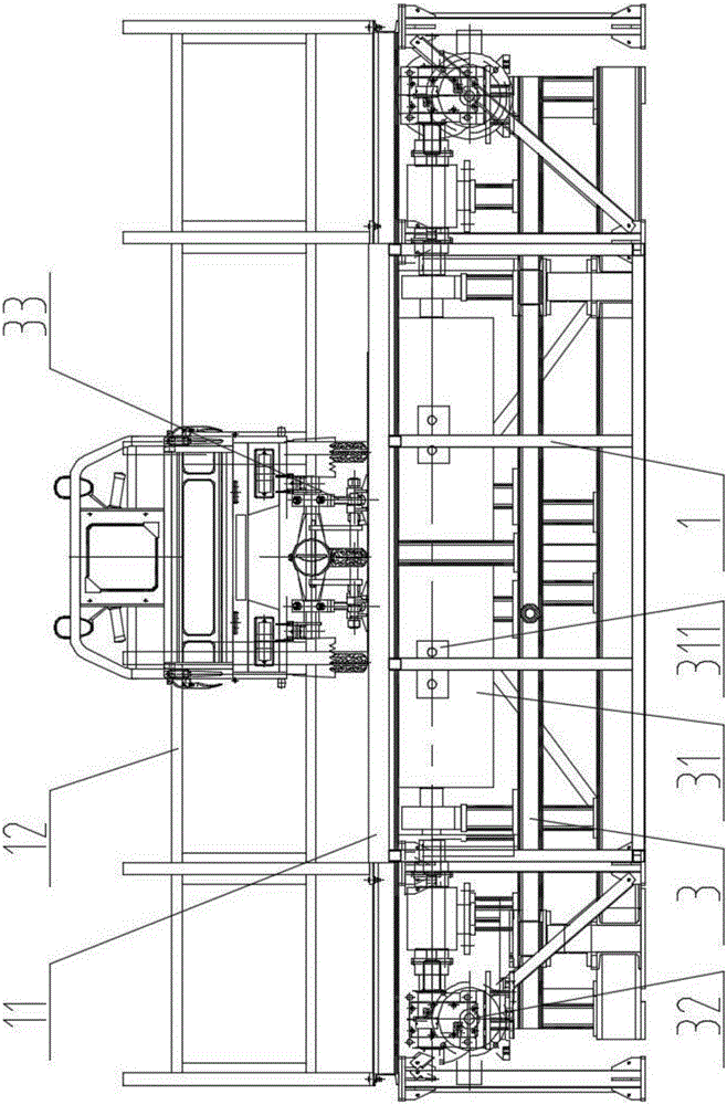 Electric vehicle vibration integrated test platform