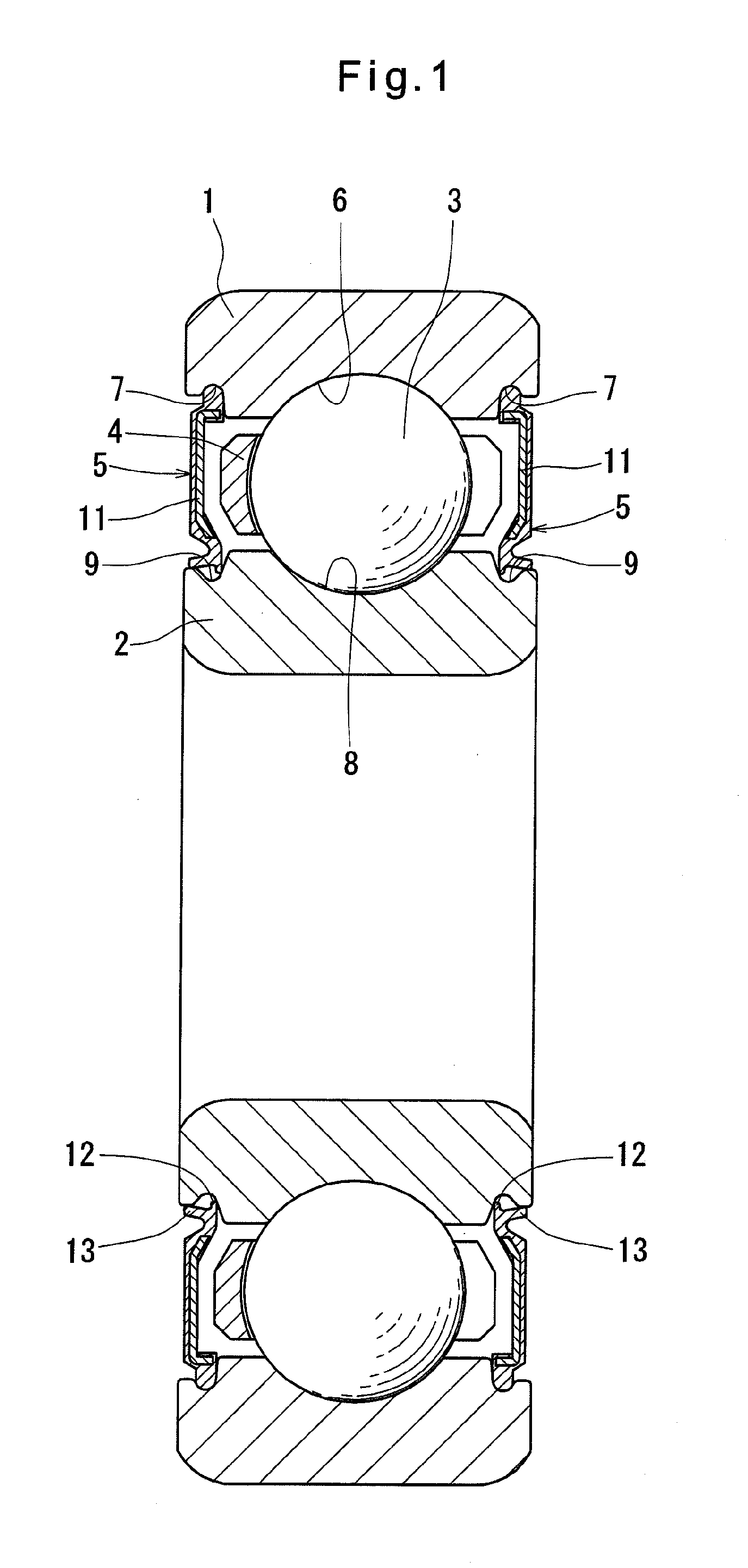 Sealed rolliing bearing