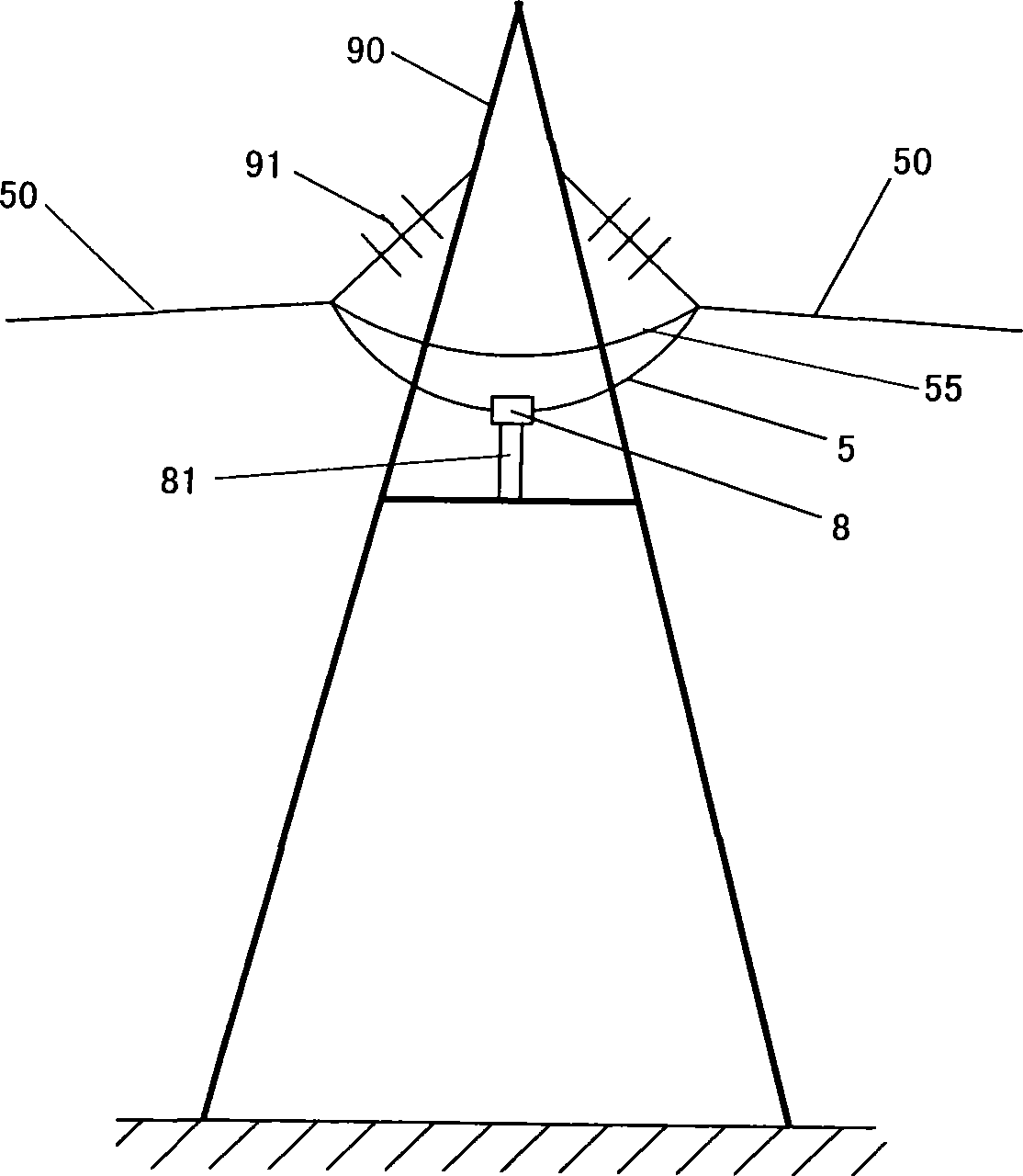 Optical fiber compound phase line joint box