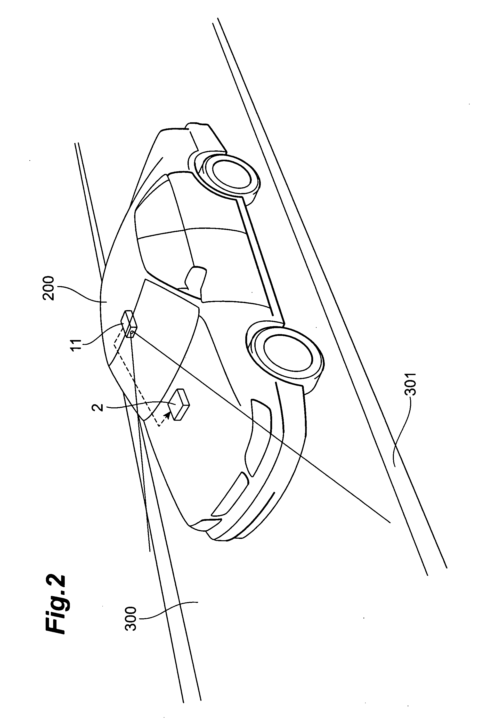 Vehicle Deviation Preventing Control Device