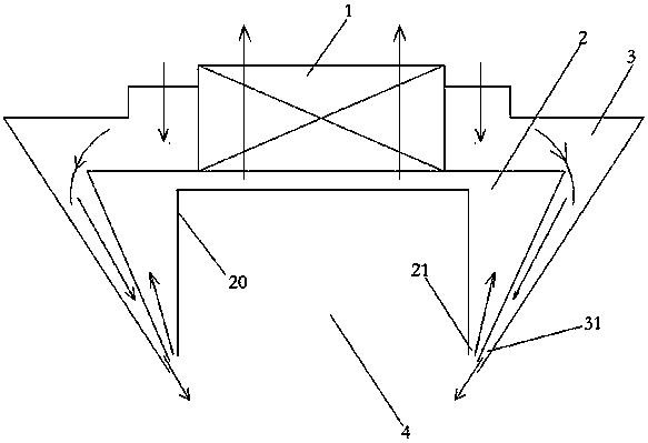 External gas source isolation type double-energy-saving range hood