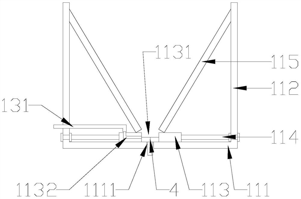 A square head bolt direction adjustment and marking integrated device