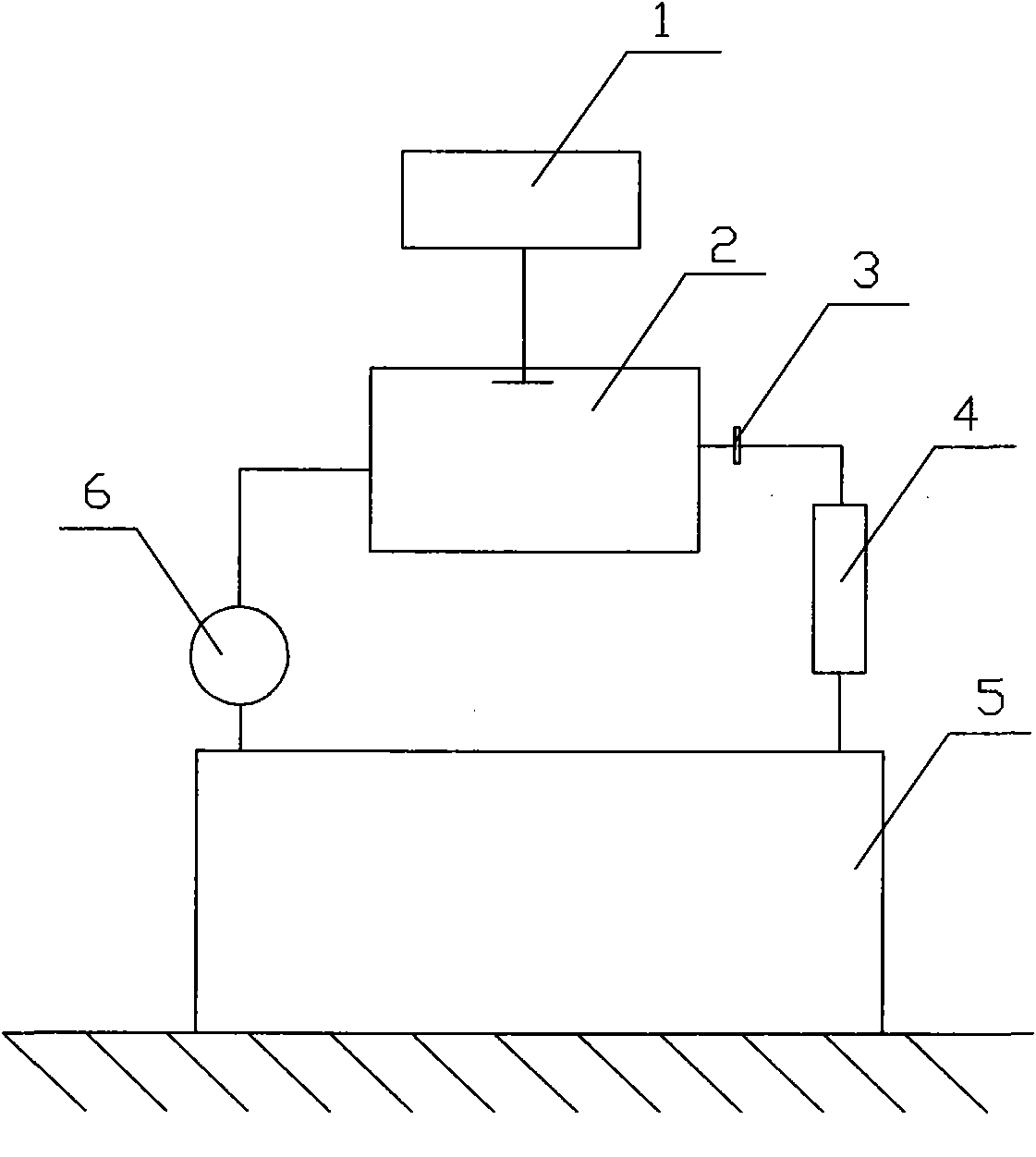 Method for measuring precipitation rate of radon