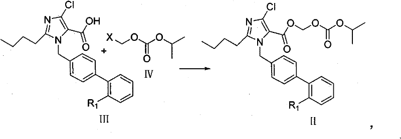 Imidazole-5-carboxylic acid derivant and method of preparing the same