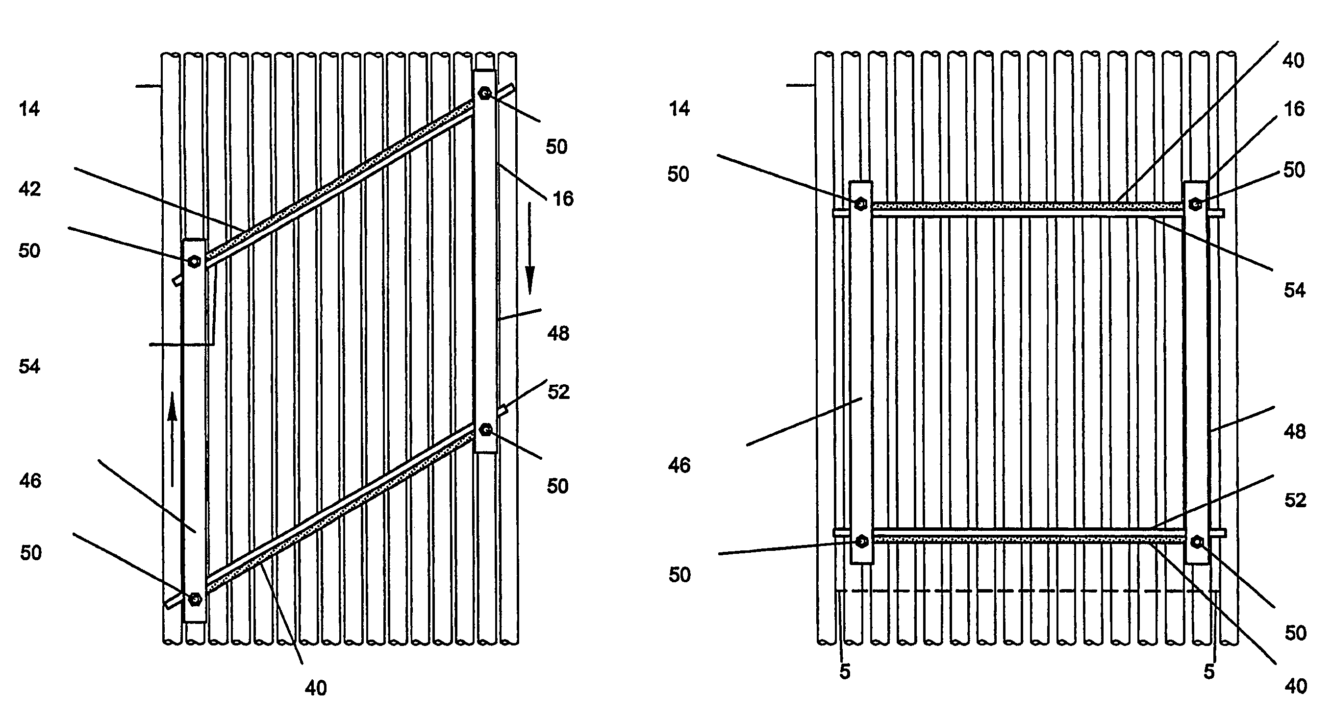 Spreading device and adjustable grading system incorporating same