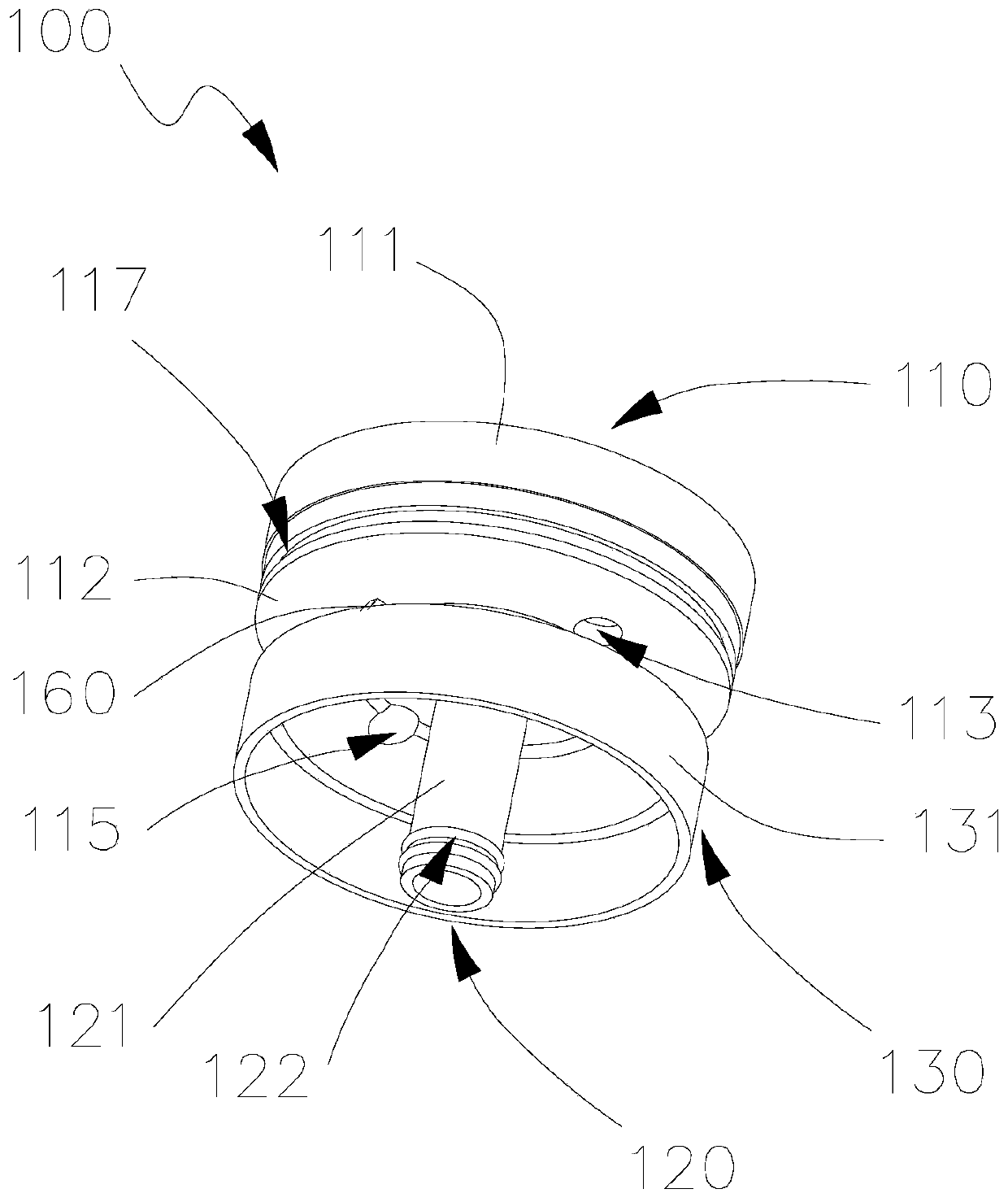 Filter element structure