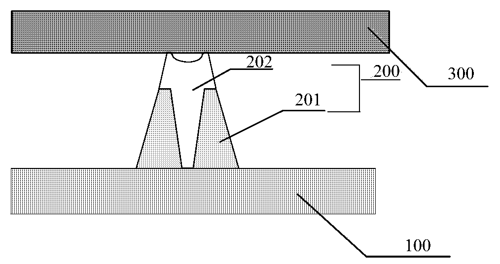 Shock insulator, preparation method of shock insulator and liquid crystal panel