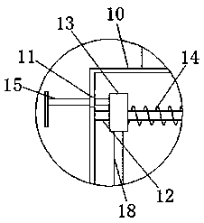 Conveniently detached adjusting valve