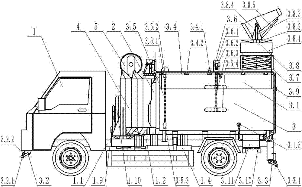 Multifunctional electric garden work vehicle