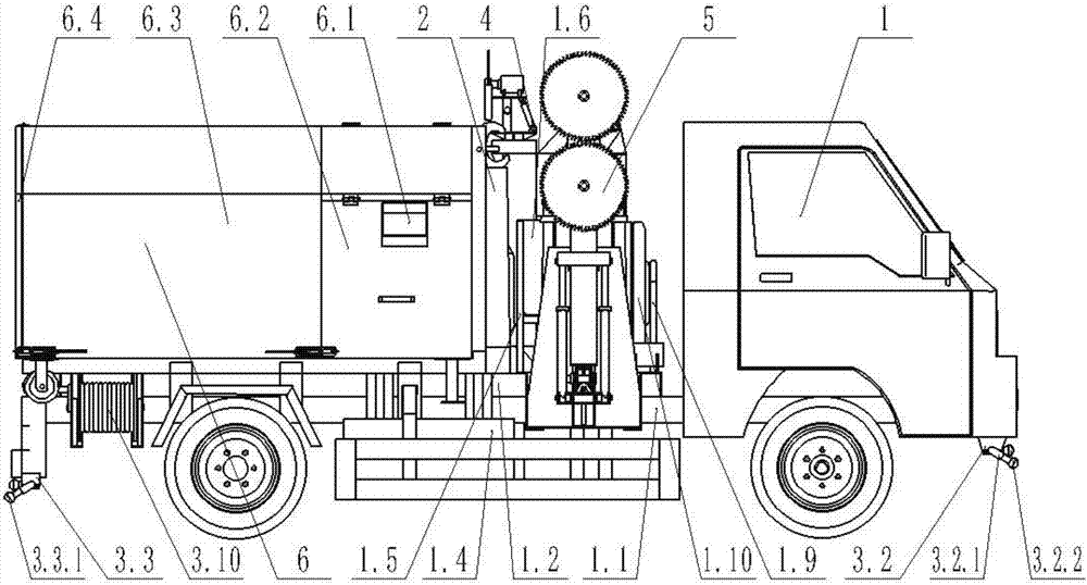 Multifunctional electric garden work vehicle