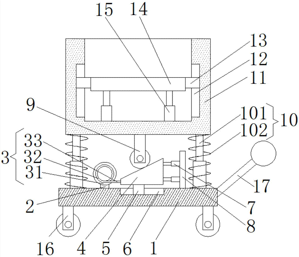 Feeding trough facilitating feeding of cattle with different body sizes