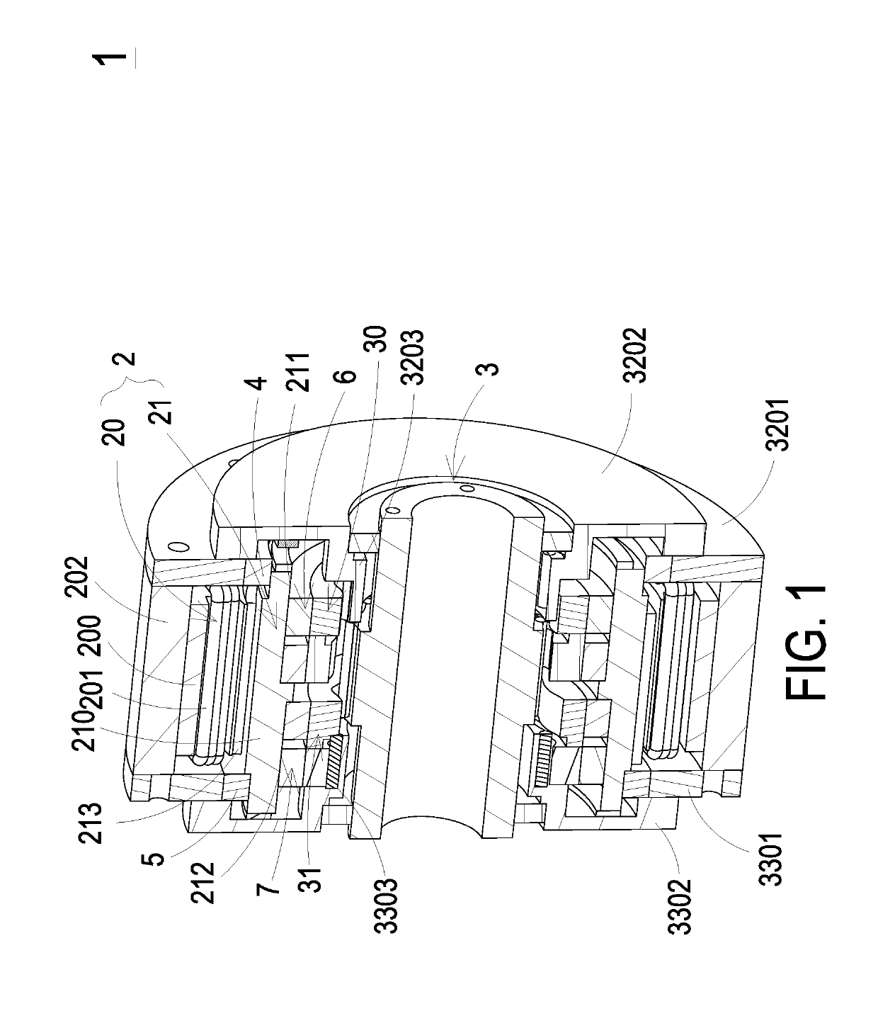 Speed reducing device having power source