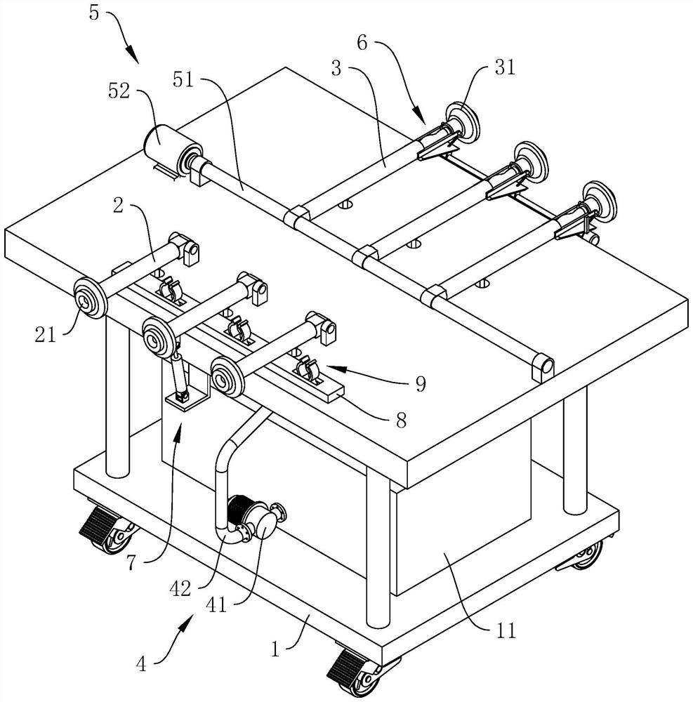 Spraying equipment for bottom mud passivator