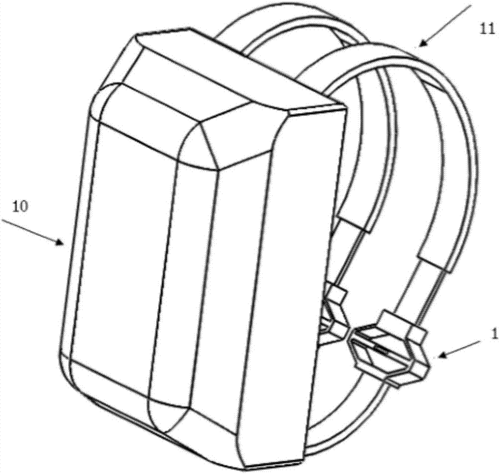 Power generation strap link buckle