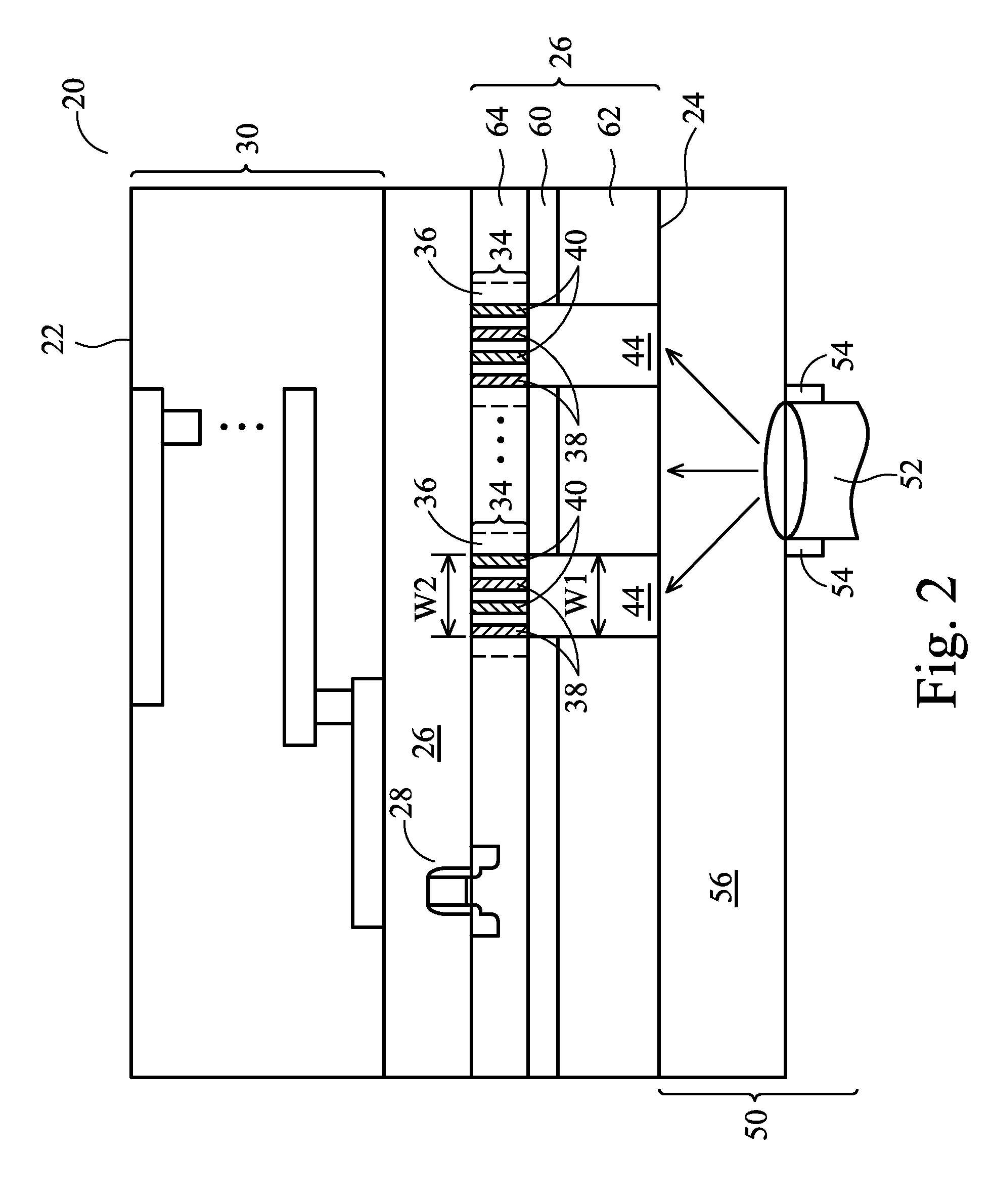 Optical clock signal distribution using through-silicon vias