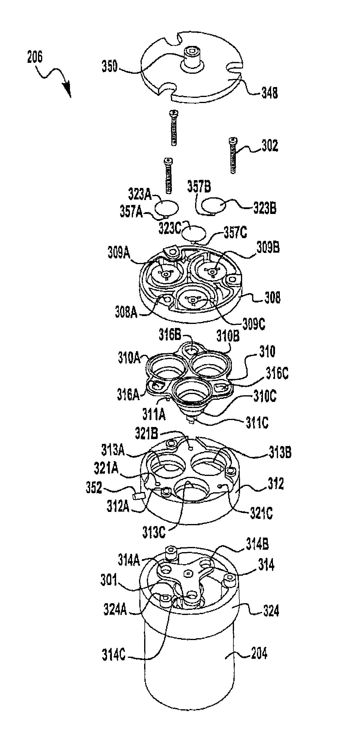 Foaming cartridge