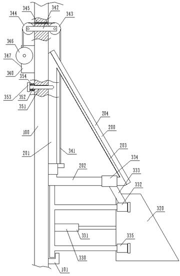 Green building rainwater collection device