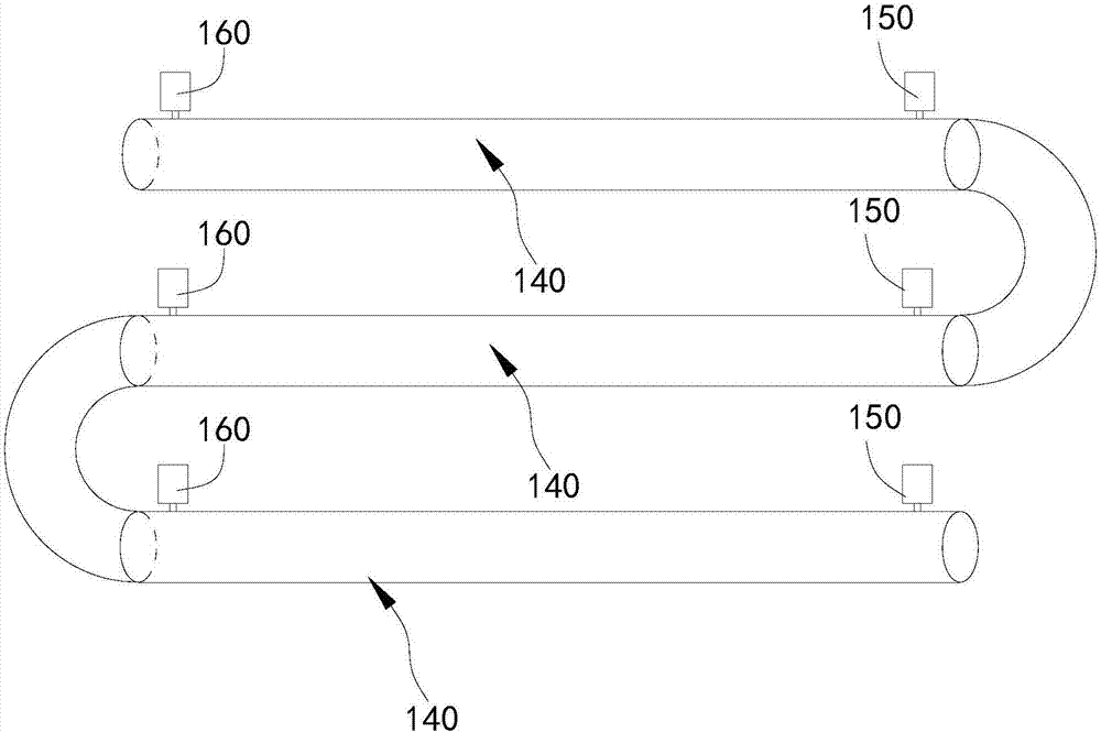 Mass concrete temperature control equipment and temperature control method