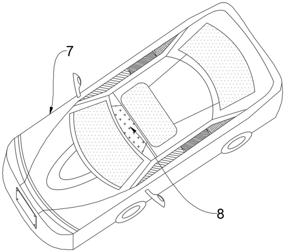 Self-floating rescue device for vehicles falling into water