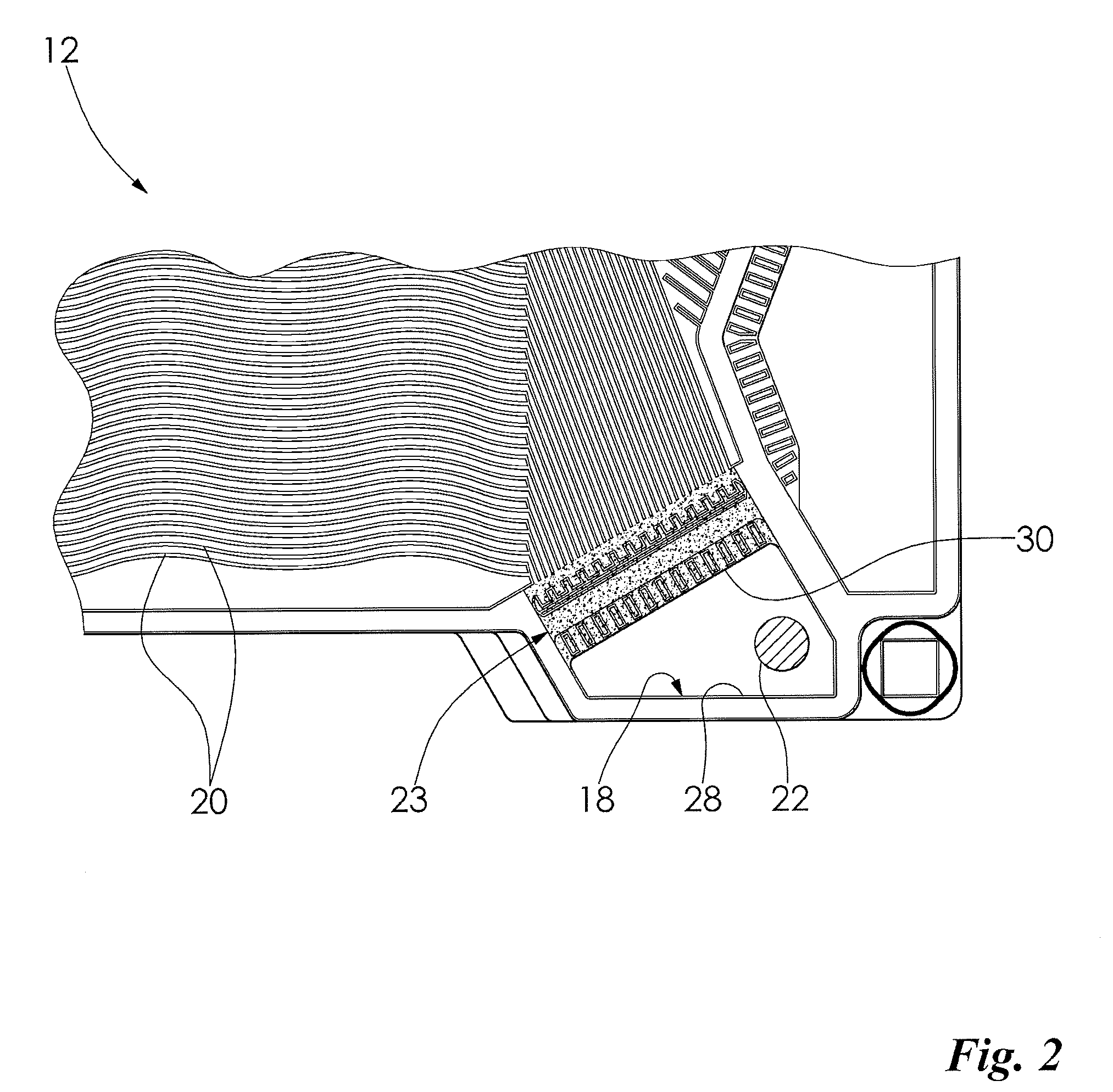 Fuel cell assembly manifold heater for improved water removal and freeze start