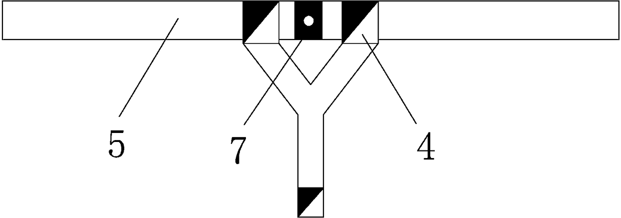 Gently-inclined broken thin lode medium-depth hole mining method